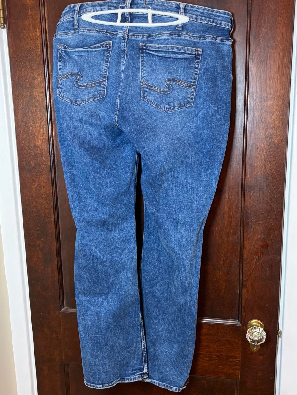 Silver Jeans Co. Women’s Elyse Midrise Slim Bootcut Size 18/33L Medium Wash